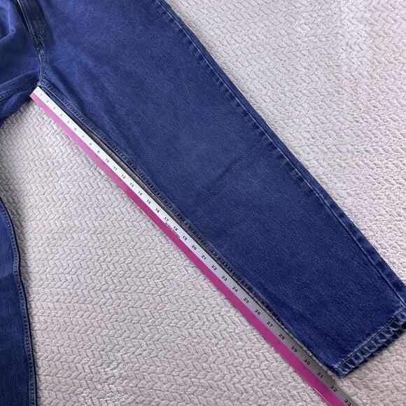 VTG Levi's Womens Tapered Leg 550 Jeans Relaxed Fit 1999 High Rise Size 16W L‎ - Picture 10 of 16